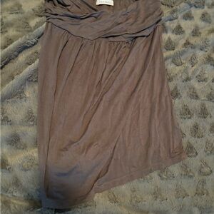 Phanuel Asymmetrical Skirt in Charcoal